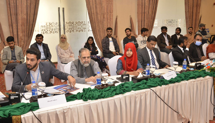 Participants at a dialogue organised by PILDAT & Friedrich-Ebert-Stiftung (FES) Pakistan to discuss the ‘Missing Young Voters of Pakistan’ in Islamabad. — PILDAT