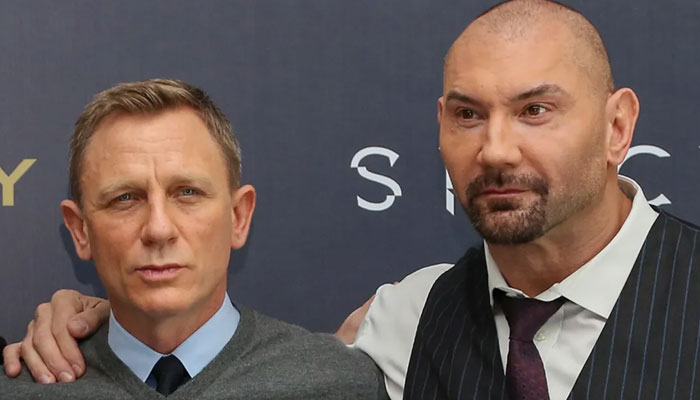 Dave Bautista says Daniel Craig always happy on Knives Out compared to James Bond