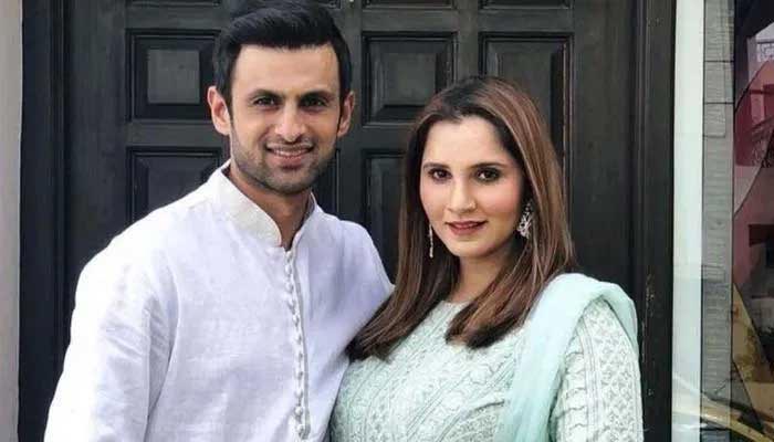 Shoaib Malik (L) and Sania Mirza (R). — Instagram/@shoaibmalik