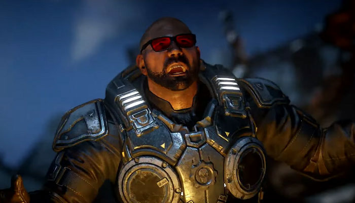 Dave Bautista sends Gears of War pitch to Netflix on Twitter
