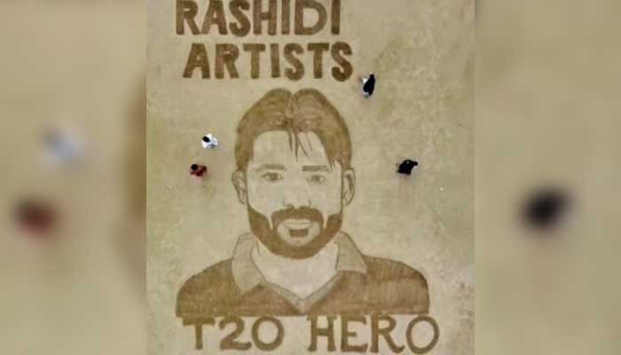 T20 World Cup: Gaddani artists wish for Pakistan's win in final with England through artwork - Vimarsana News