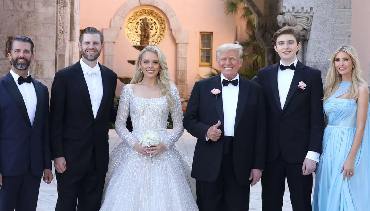 Donald Trumps daughter Tiffany Trump ties the knot with long term beau Michael Boulos