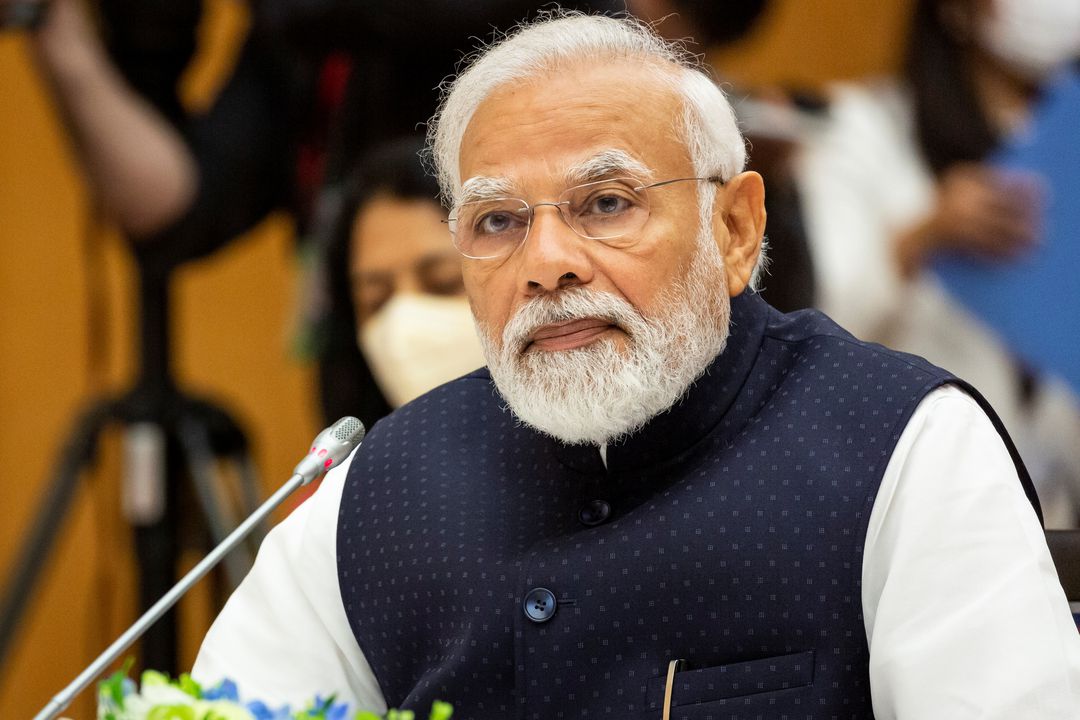 Indian Prime Minister Narendra Modi attends the Quad leaders’ summit, in Tokyo, Japan, May 24, 2022.— Reuters