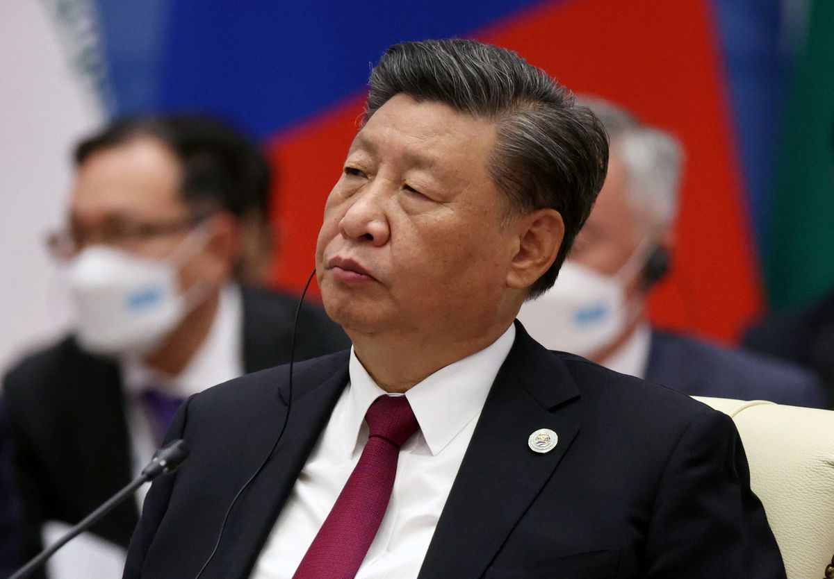 Chinese President Xi Jinping attends an extended-format meeting of heads of the Shanghai Cooperation Organization (SCO) member states at a summit in Samarkand, Uzbekistan September 16, 2022.— Reuters