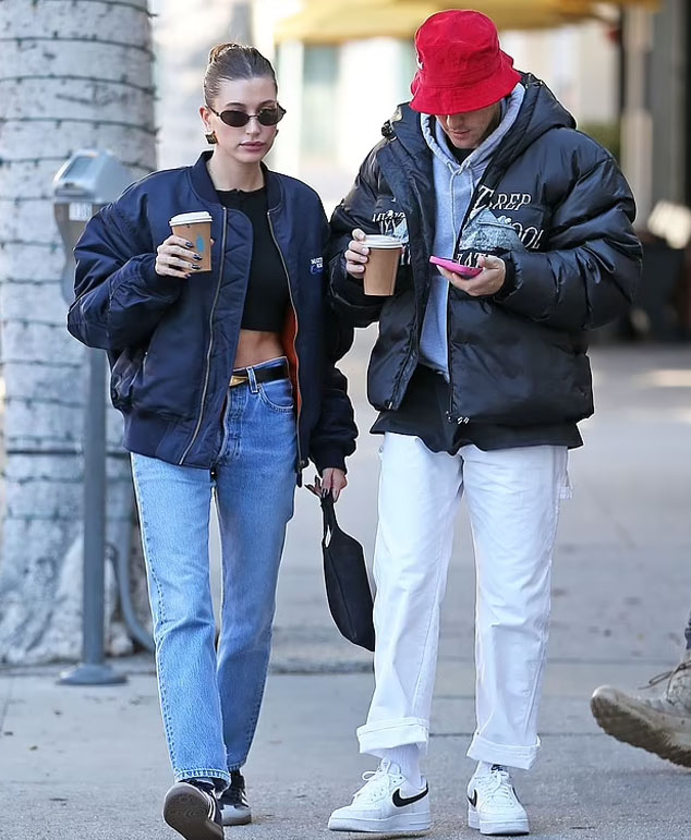Justin, Hailey Bieber step out for coffee date one day after Takeoff’s funeral