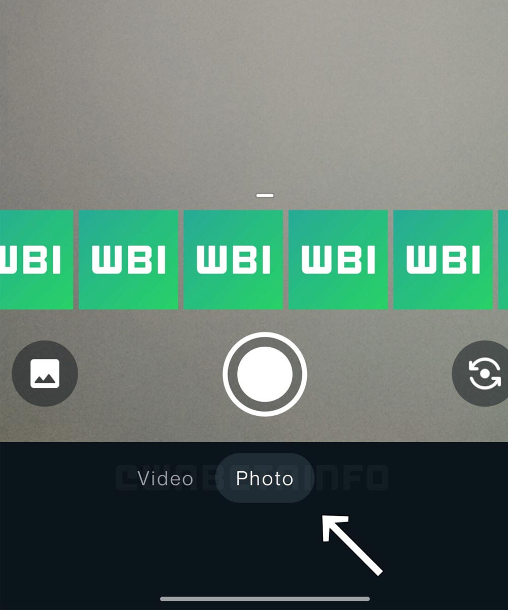 Is WhatsApp introducing a new camera mode?