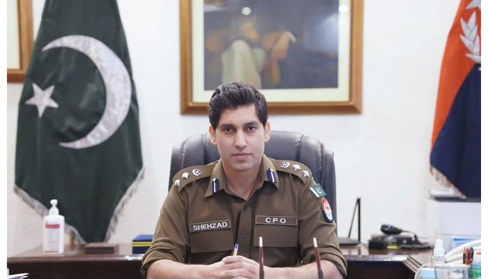 City Police Officer (CPO) Rawalpindi Syed Shehzad Nadeem Bukhari. — Twitter/File