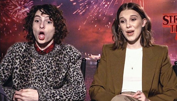 Millie Bobby Brown slams Finn Wolfhard kissing skills