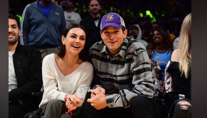 Mila Kunis proud to see her children being trained by hubby Ashton Kutcher for 5k run