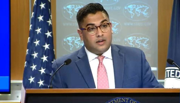 US State Department spokesman Vedant Patel. — Twitter/File