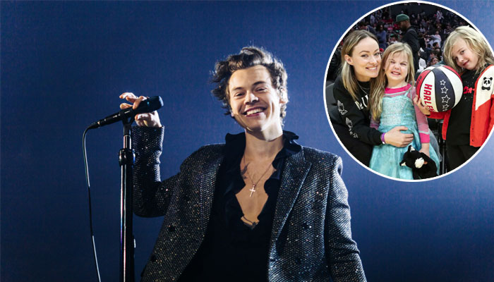 Olivia Wilde spotted at Harry Styles L.A. concert with kids