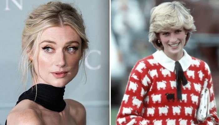 ‘The Crown’ star Elizabeth Debicki dubs Diana’s black sheep jumper a ‘brave’ choice