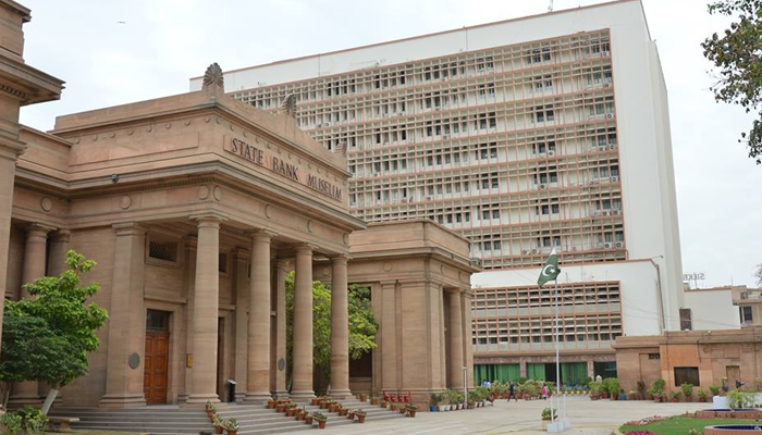 A file photo of the State Bank of Pakistan in Karachi. — Facebook/File