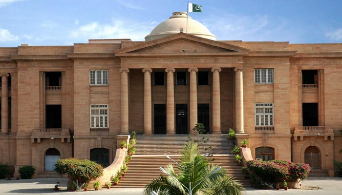 An outside view of the Sindh High Courts building. — Facebook/File