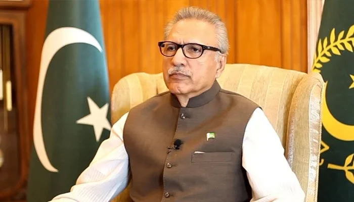 President of Pakistan Dr Arif Alvi. — PID/File