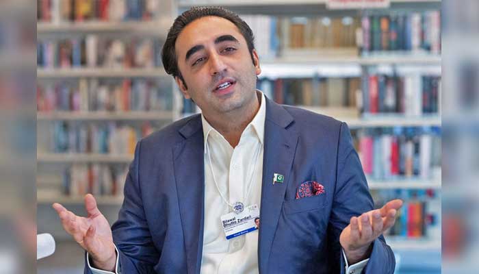 Foreign Minister Bilawal Bhutto-Zardari speaks during interview with Reuters on May 25, 2022. — Reuters