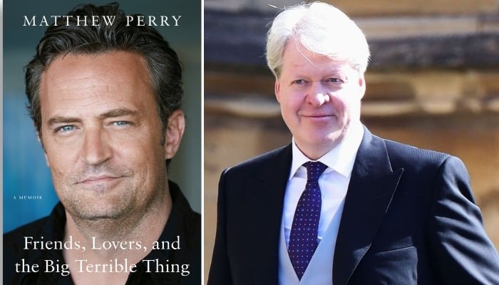 Princess Diana brother praises Matthew Perry book, ‘beyond brave’