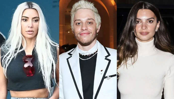 Emily Ratajkowski reacts to Kim Kardashian pictures amid Pete Davidson romance