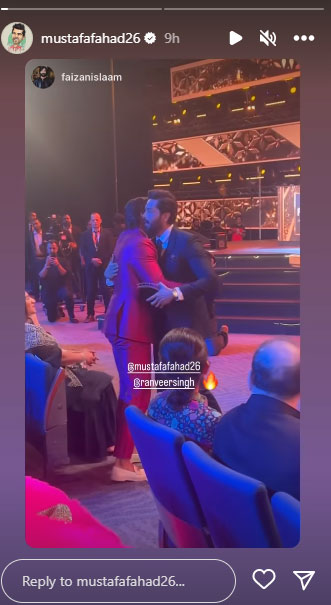 WATCH: Fahad Mustafas heartwarming encounter with Ranveer Singh at Filmfare Awards