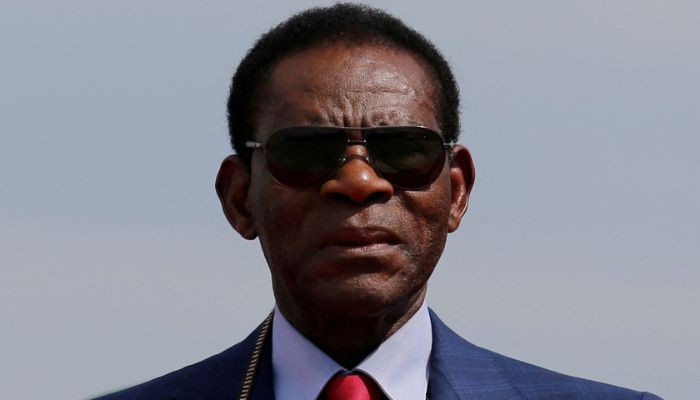 Equatorial Guinean President Teodoro Obiang Nguema Mbasogo is seen at his arrival to the Viru Viru airport, ahead of his attendance at the Gas Exporting Countries Forum Summit, in Santa Cruz, Bolivia, November 22, 2017.— Reuters