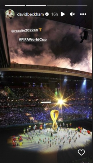 David Beckham cheers for World Cup opening ceremony amid ambassadorship backlash