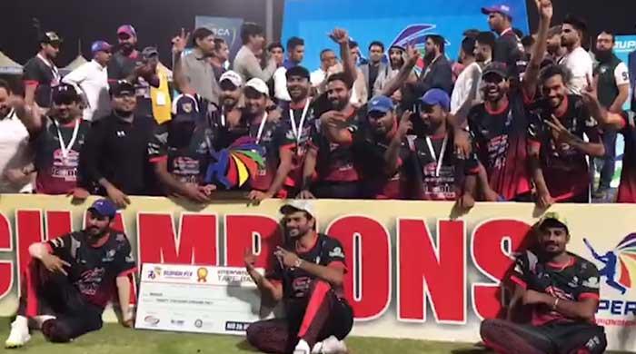 UAE beat Saudi Arabia to claim Superfix International Tape Ball trophy