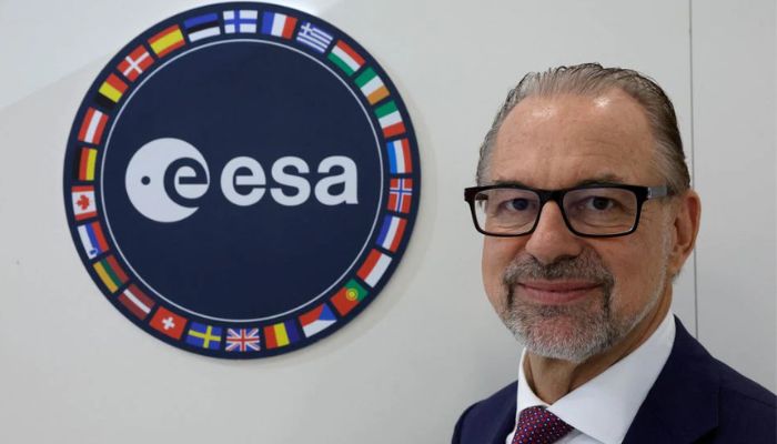 Josef Aschbacher, Director General of European Space Agency (ESA), poses during an interview at the International Astronautical Congress (IAC) space exploration conference in Paris, France, September 20, 2022.— Reuters