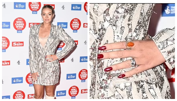 Tom Parkers widow Kelsey makes solo red carpet appearance amid dating rumours