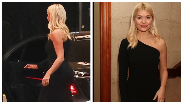 Variety Club Showbusiness Awards: Holly Willoughby is the epitome of class in black gown