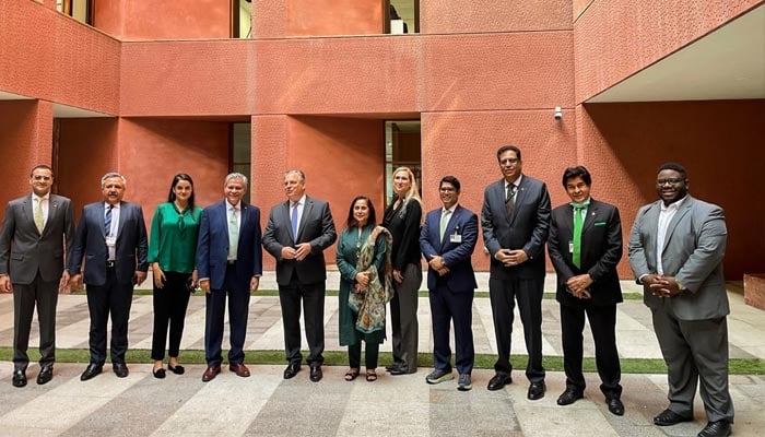 United States Ambassador to Pakistan Donald Blome visits Karachi on November 17 and 18, 2022. — US Embassay
