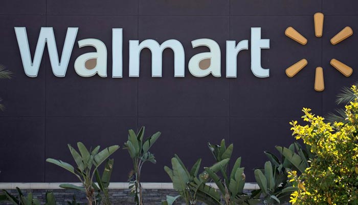 The logo of a Walmart Superstore is seen in Rosemead, California, US, June 11, 2020. — Reuters