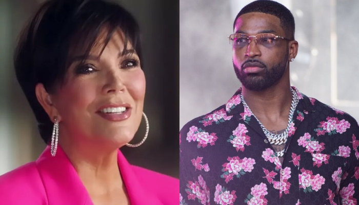 Kris Jenner takes a dig at Tristan Thompson while discussing names for Khloes son