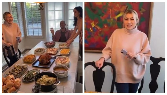 Aaron Carters fiancée marks first Thanksgiving without the late star: Photos