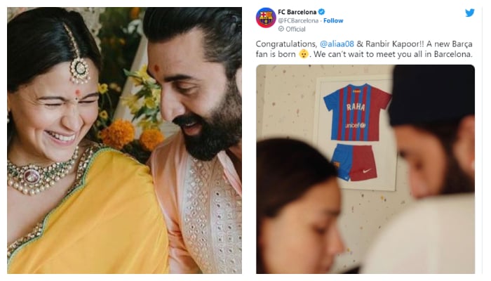 Ranbir Kapoor and Alia Bhatt named new born daughter Raha