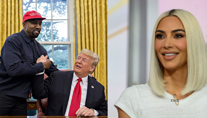 Kanye West says soar Donald Trump hurled insults at Kim Kardashian