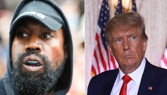 Kanye West ‘unexpectedly showed up at Donald Trump’s Florida estate