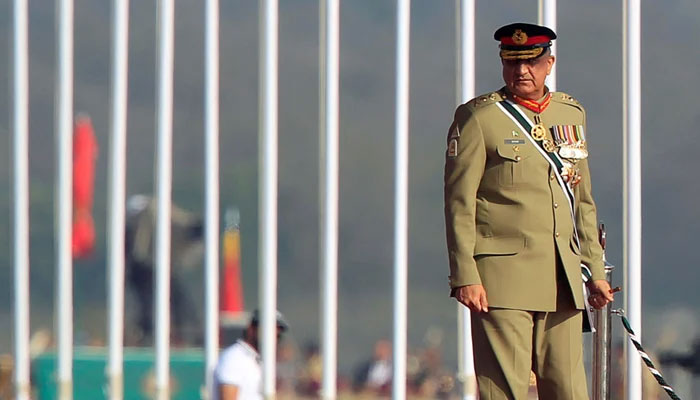 Pakistans Chief of Army Staff General Qamar Javed Bajwa arrives to attend the Pakistan Day military parade in Islamabad, Pakistan, March 23, 2017. — Reuters