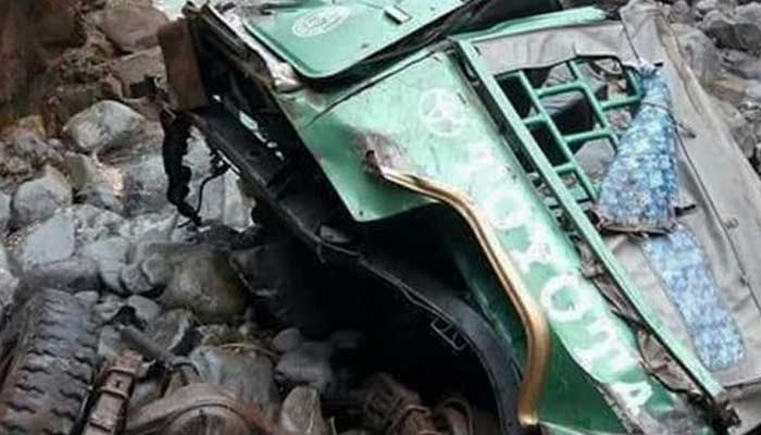 Six die as jeep falls into ravine in Azad Jammu and Kashmir. — Radio Pakistan/File
