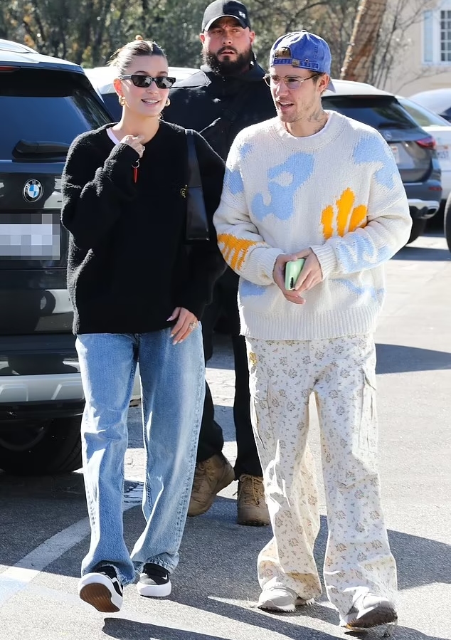 Justin Bieber and wife Hailey take a stroll in Beverly Hills after Tokyo tour