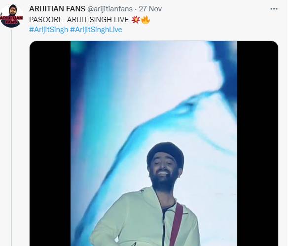 Watch: Arijit Singhs rendition of Coke Sudio cover Pasoori, fans react