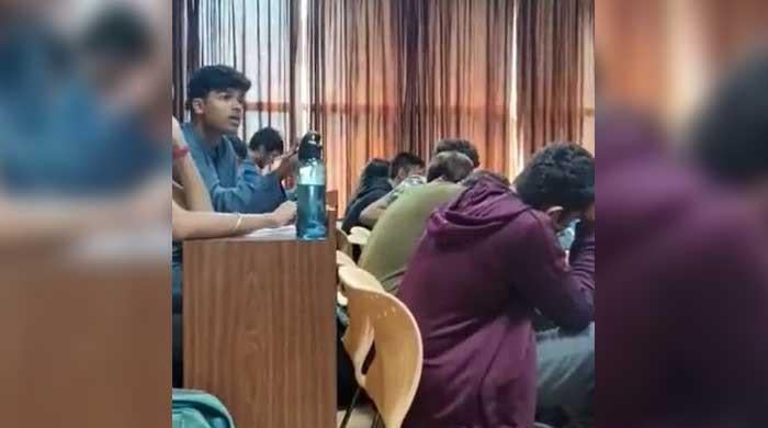 WATCH: Muslim student gives shut up call to Indian professor for calling him 'terrorist'