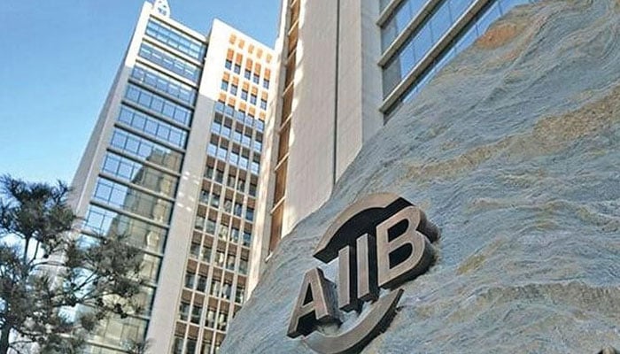 The image shows AIIB building. — Reuters/File