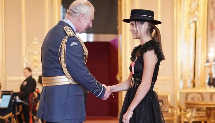 King Charles honours former tennis player Emma Raducanu with MBE