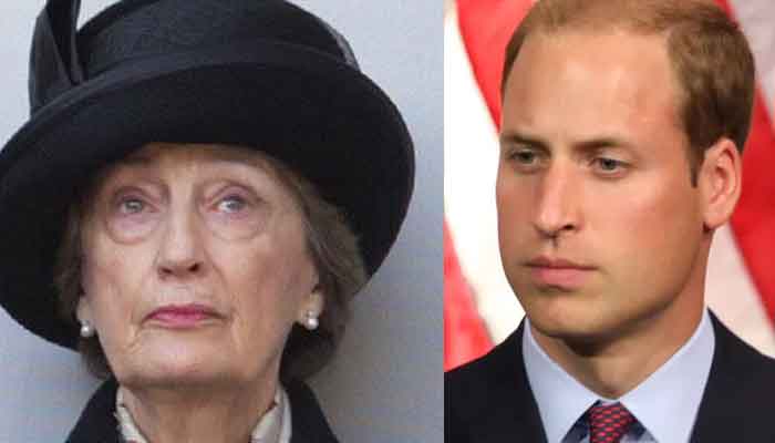 Prince William reacts to his godmother Lady Husseys resignation over claims of racism