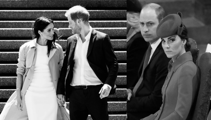 The teaser for Meghan Markle and Prince Harrys Netflix docu includes a photo of Kate Middleton and Prince William