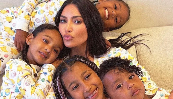 Kim Kardashian wakes kids up with live piano: &lsquo;Reason she needs 200k