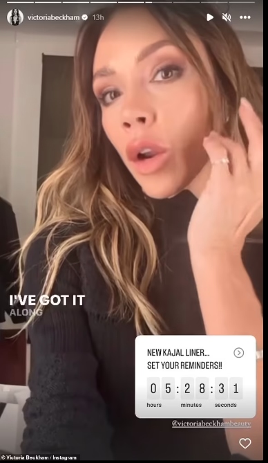 Victoria Beckhams smokey eye makeup is the BEST thing youll see today