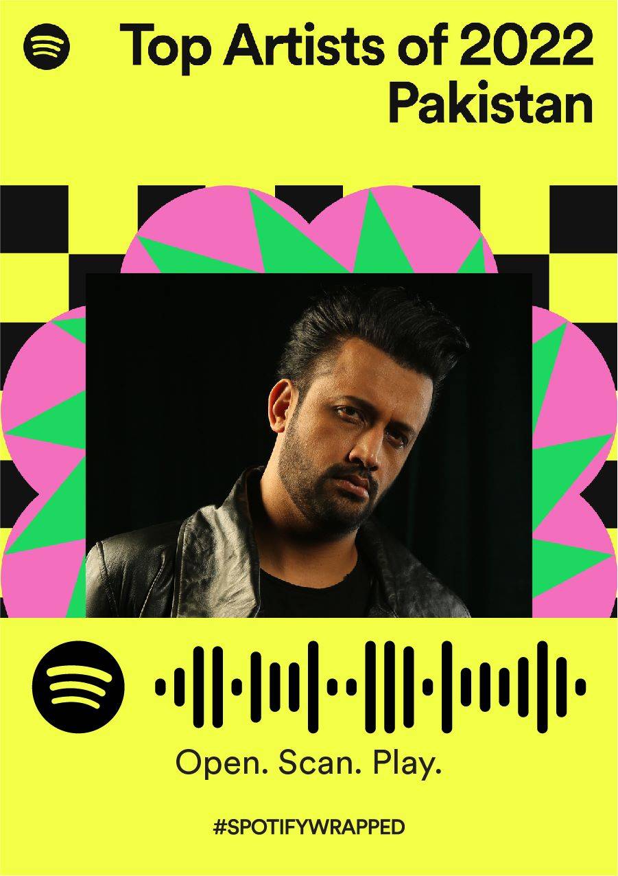 Spotify Wrapped 2022: Atif Aslam and Talha Anjum among the most-streamed Pakistani artists of this year