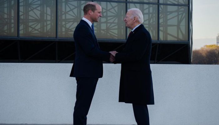 Video of Biden meeting Prince William could anger some Americans