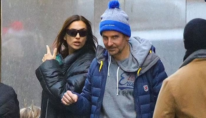 Bradley Cooper cuts casual figure as he steps out with Irina Shayk in NY